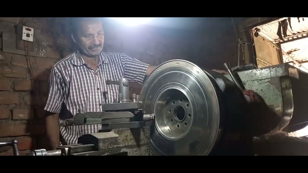 Truck pressure plate resurfacing process
