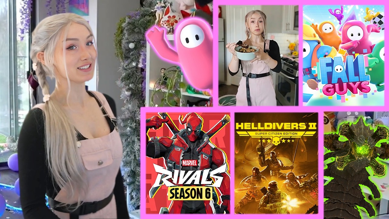 ˚.₊MARVEL RIVALS.˚₊ HELLDIVERS 2  .˚₊ FALL GUYS ˚.₊ FOOOOD