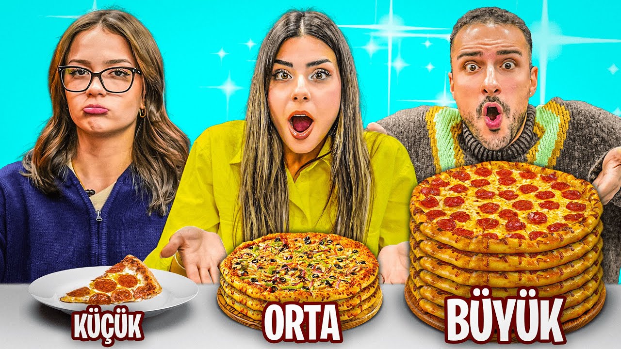 BÜYÜK , ORTA veya KÜÇÜK YEMEK YARIŞMASI ! w/@ozdincferide