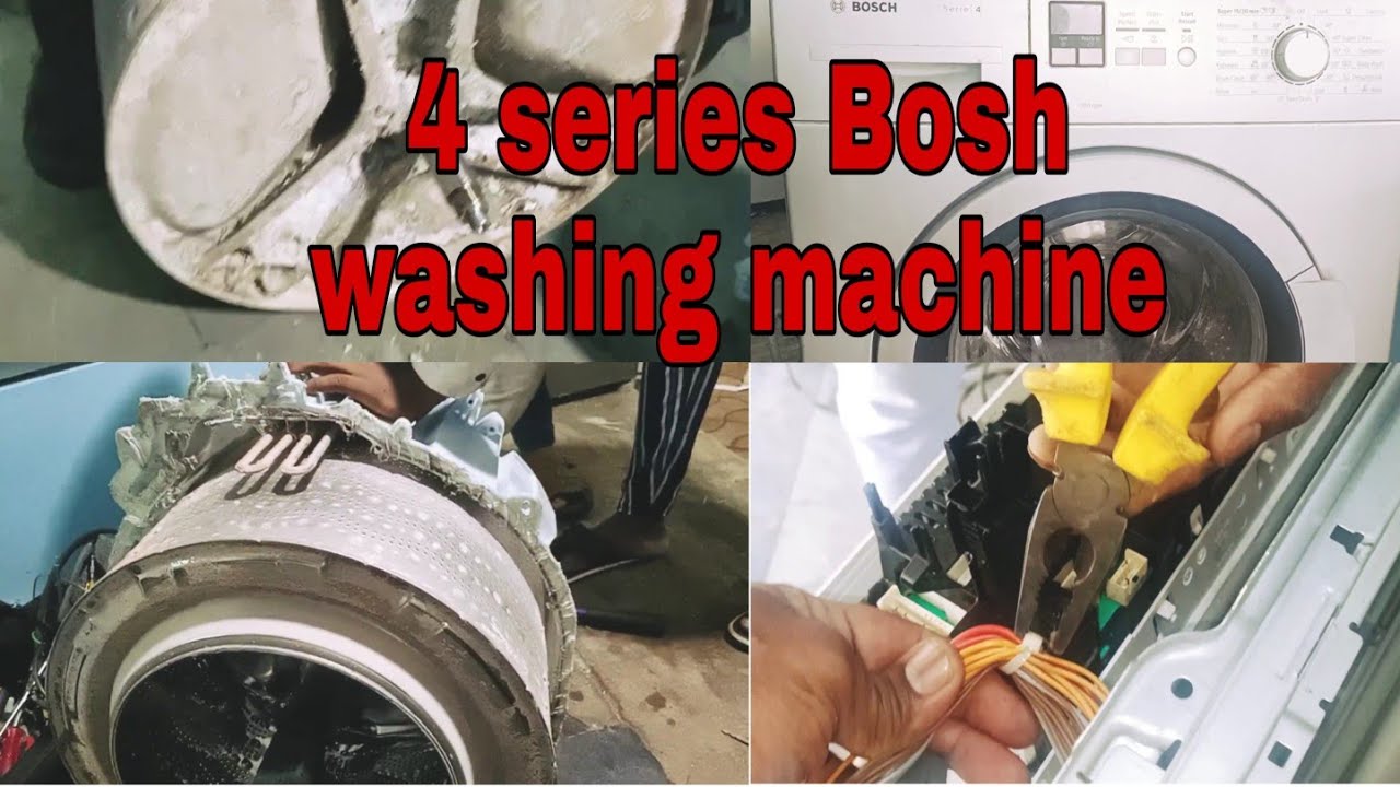 Bosch washing machine front load  4 series