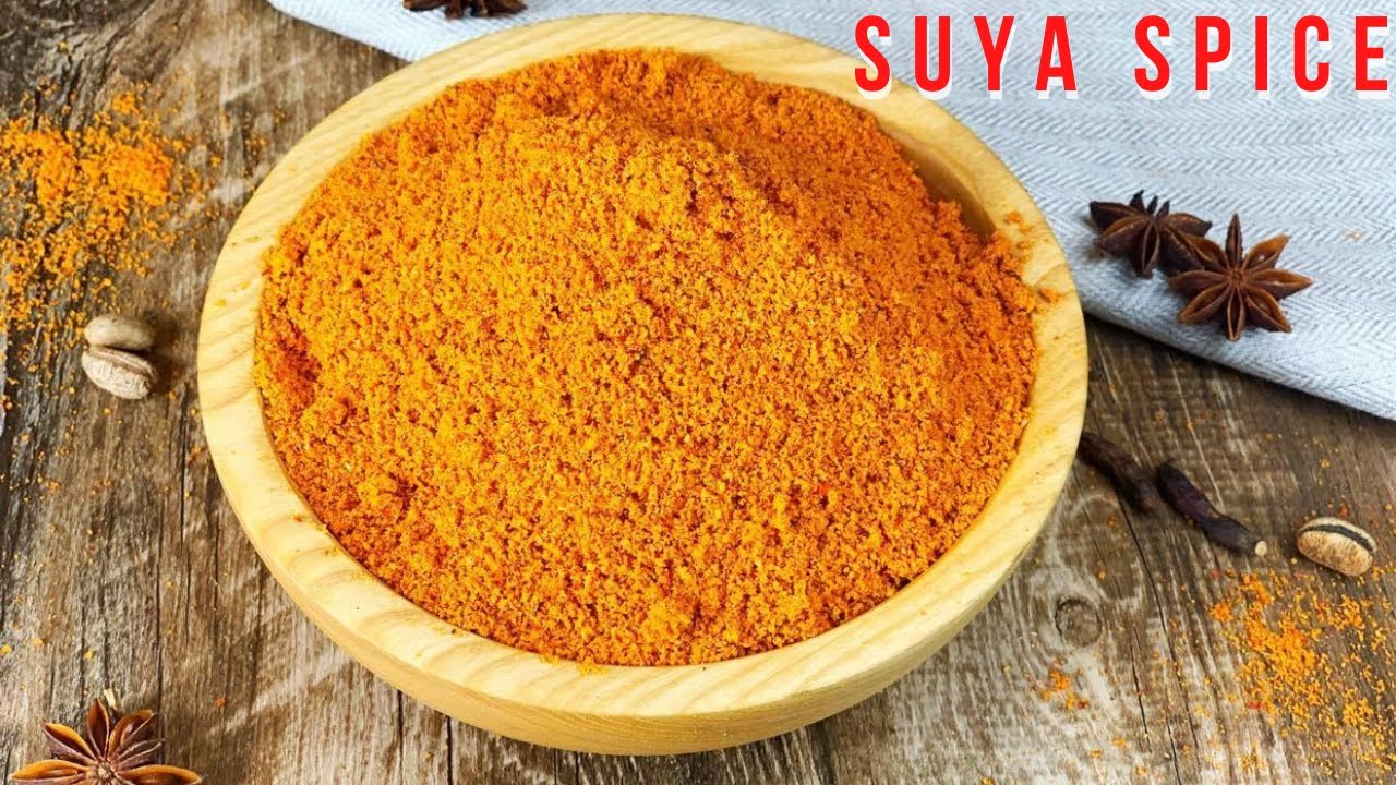 SUYA SPICE (YAJI or KYIKYINGA) FROM SCRATCH |Easiest Suya Spice Recipe