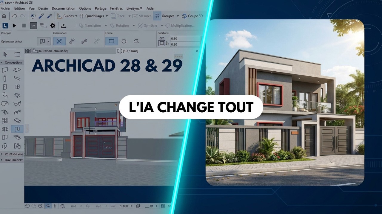 Archicad 28 & 29 : L'IA change tout ! (Guide complet + Installation)