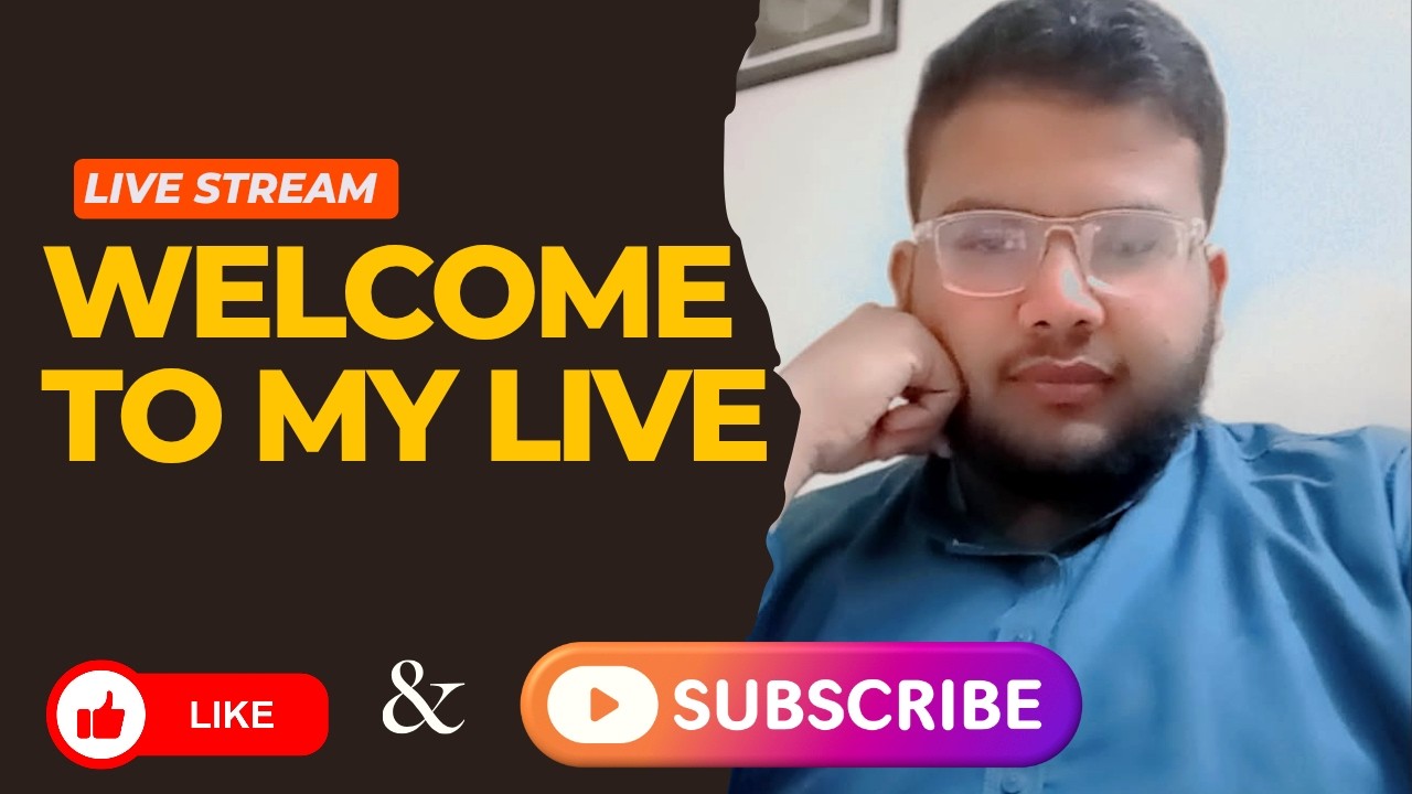 Muhammad Marjan is live. Welcome to my live stream 😊