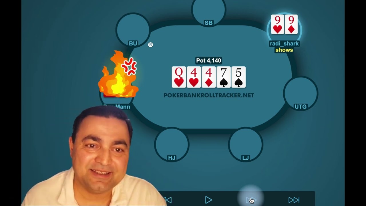 Poker Hand Analysis آموزش فارسی و تحلیل دست پوکر - All-In Strategy | Moftbar  Podcast by radi_shark