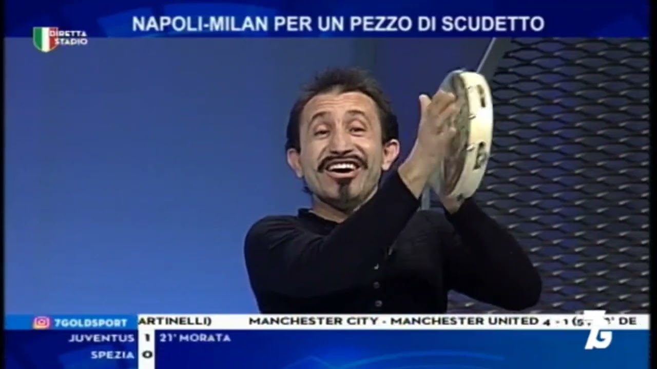 Simone Barbato - Il Tamburello Napoletano a suon di gufaggio. ( Diretta studio )