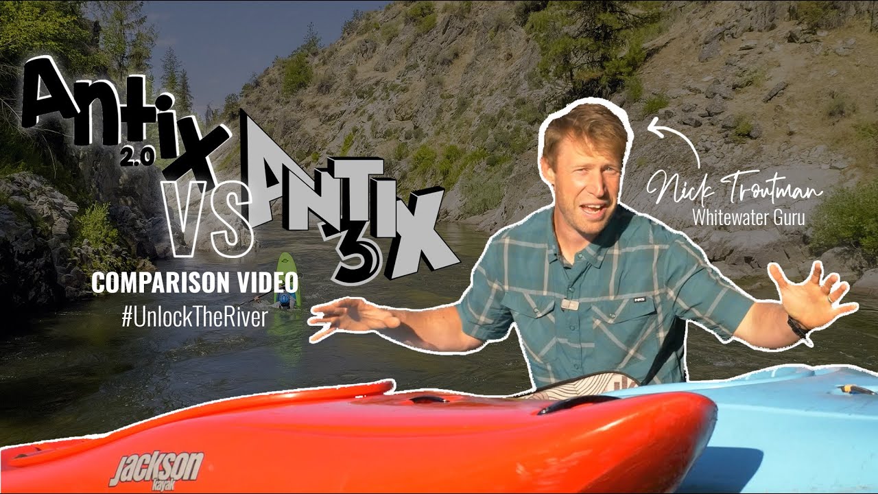 Antix 3 против Antix 2.0 | Сравнение каяков с Ником Траутманом