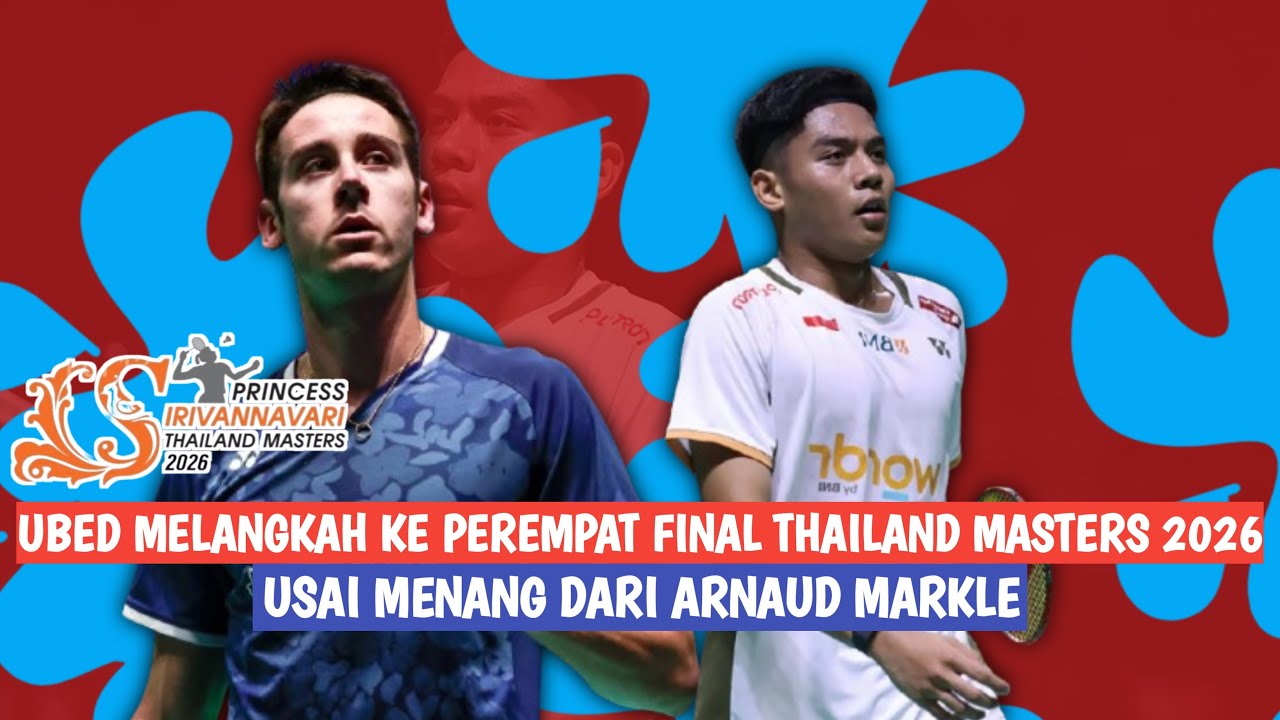 🔴LIVE - Moh Zaki Ubaidillah Vs Arnaud Merkle - Thailand Masters 2026