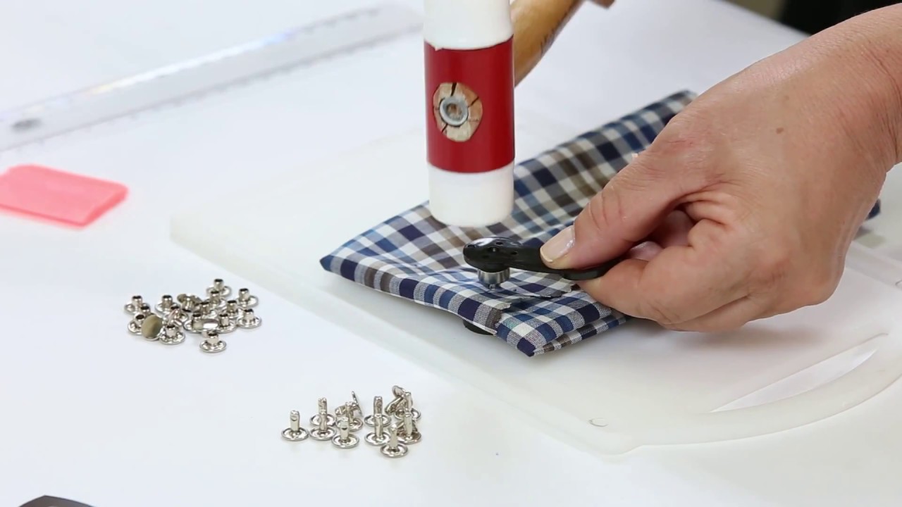 Rivet basma / Rivet makinesiz nasıl takılır /zımba basma aparatı #birçekiçyeter
