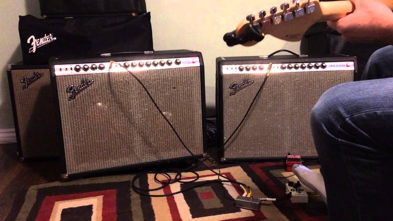 Fender Twin Reverb Comparison 1971 vs. 1973
