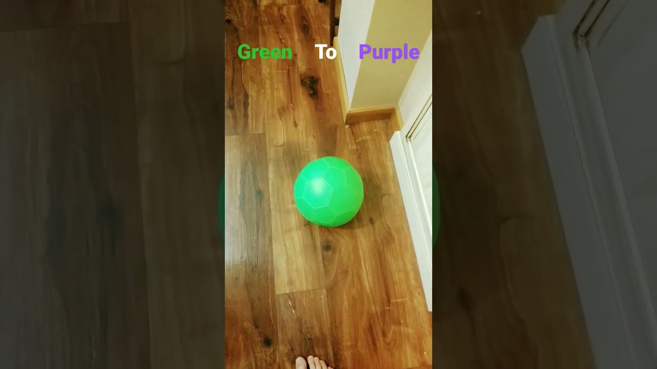 grene to purple