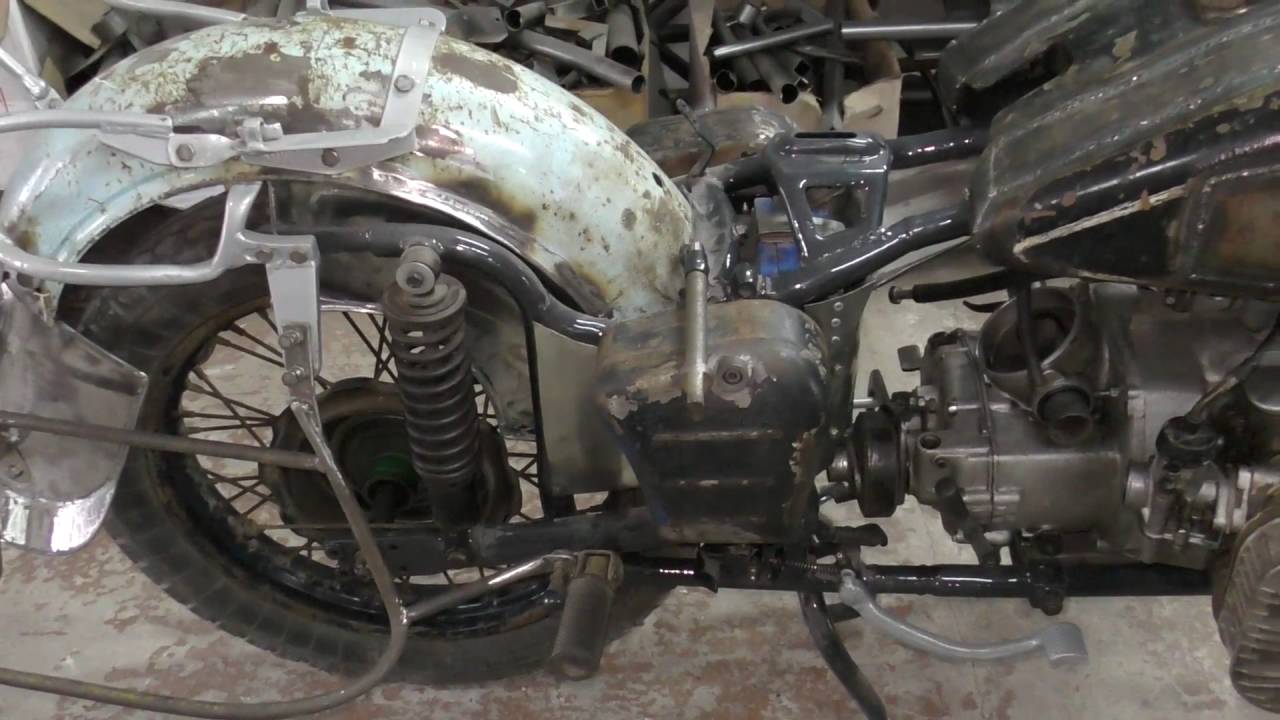 Часть2.Тюнинг мотоцикла Урал М-63