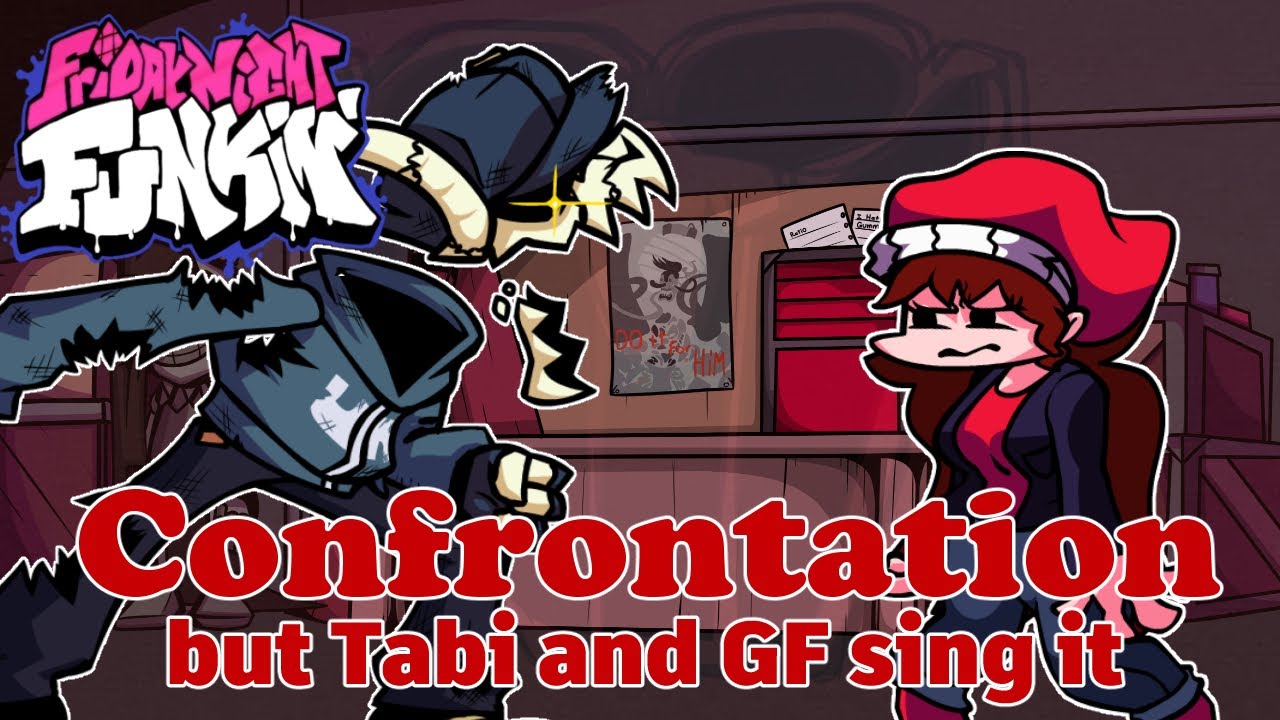 Confrontation but Tabi and GF sing it -- FNF Covers