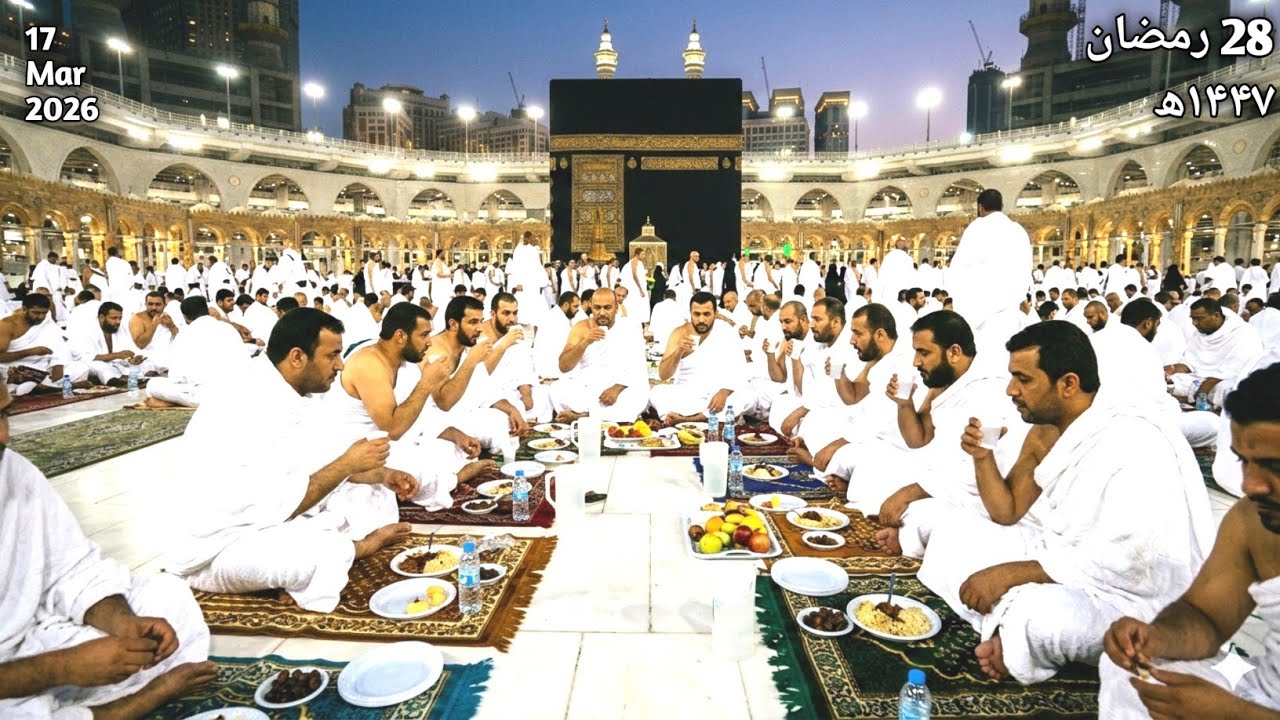 Makkah Madina Sharif Today 27 Ramadan | 17 Mar 2026 |Kaaba Live🔴|Beautiful view Masjid al Haram