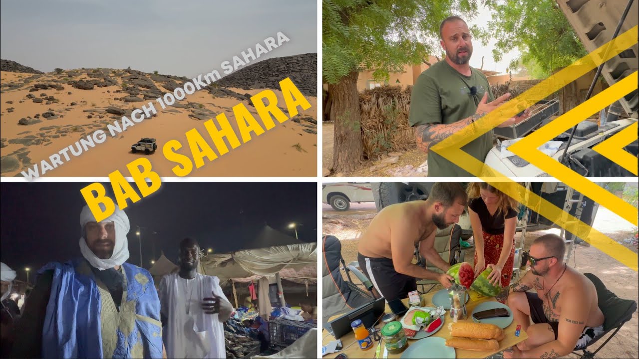 Durch die Sahara nach Atar, Mauretanien offroad durch die Wüste Part 3