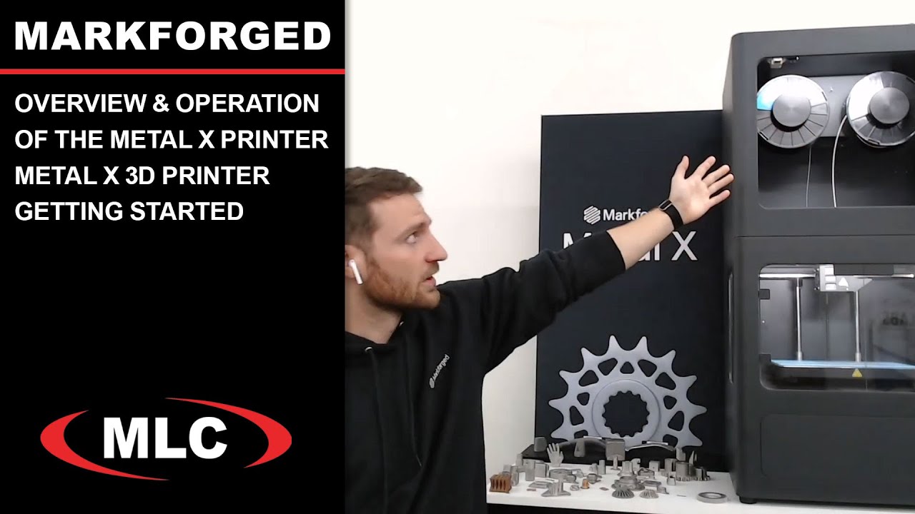 Overview & Operation of the Metal X Printer | #Markforged Metal X #3DPrinter Getting Started