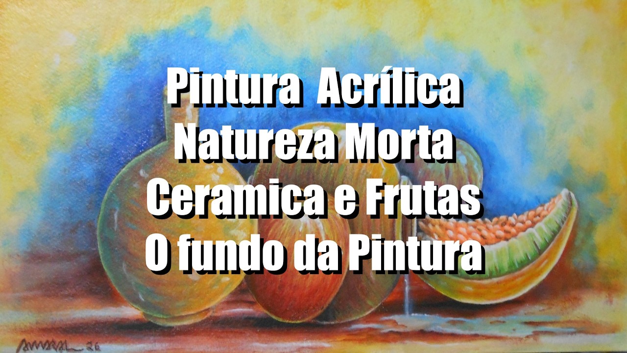 Acrilico sobre Tela  Natureza Morta   