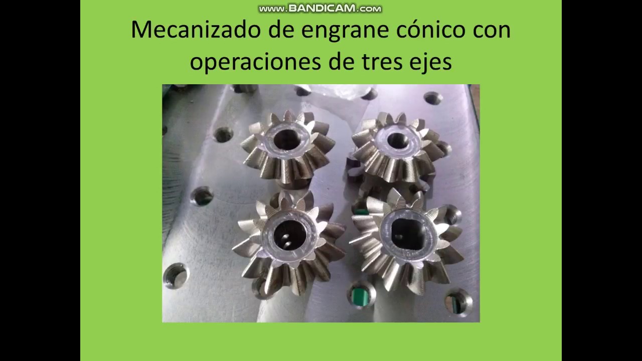 Surfcam 6 Engrane Conico P1 C