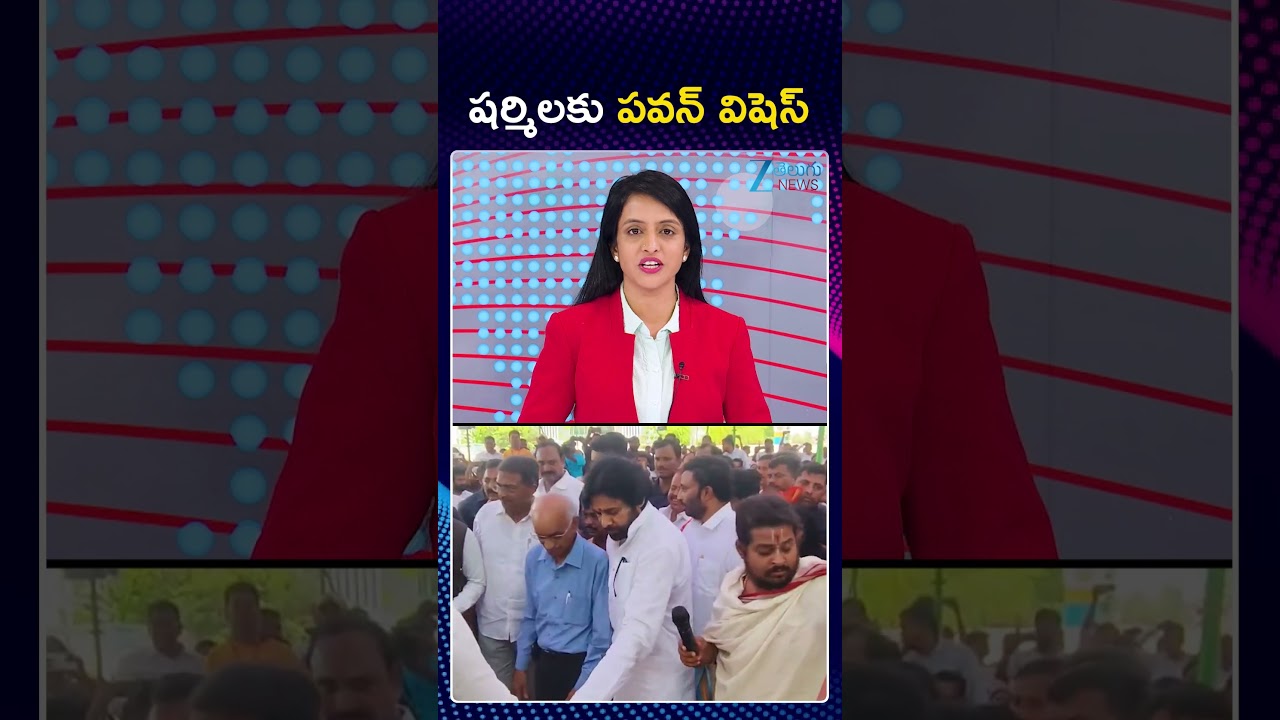 Deputy CM Pawan Kalyan Wishes For YS Sharmila Birthday | షర్మిలకు పవన్ విషెస్ | ZEE Telugu News