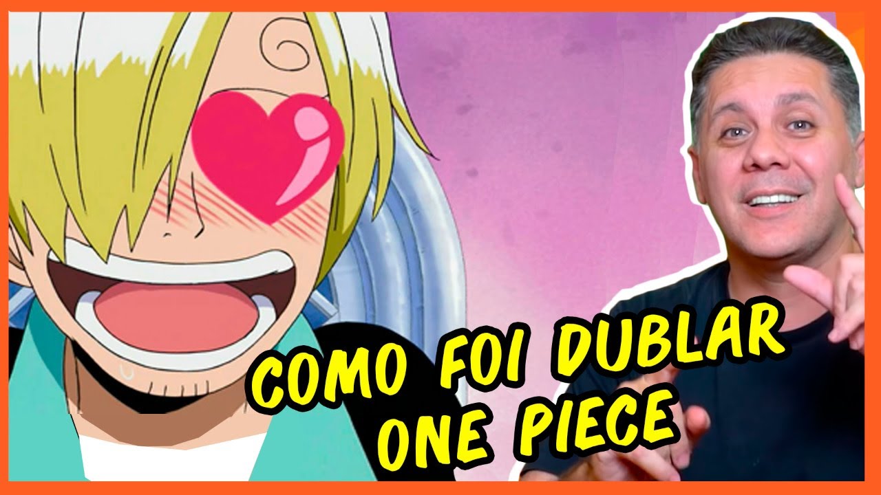Voltei a dublar o SANJI!