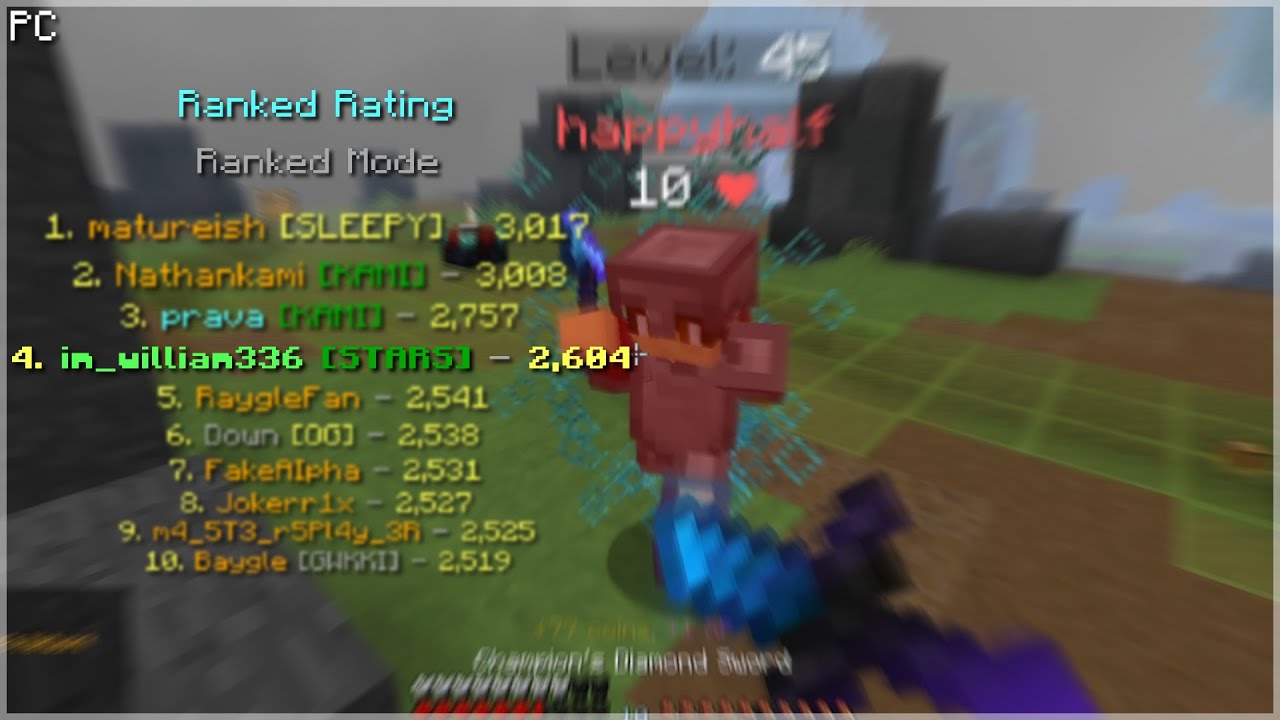 Cheating to Masters Division (Ranked Skywars) - im_william336