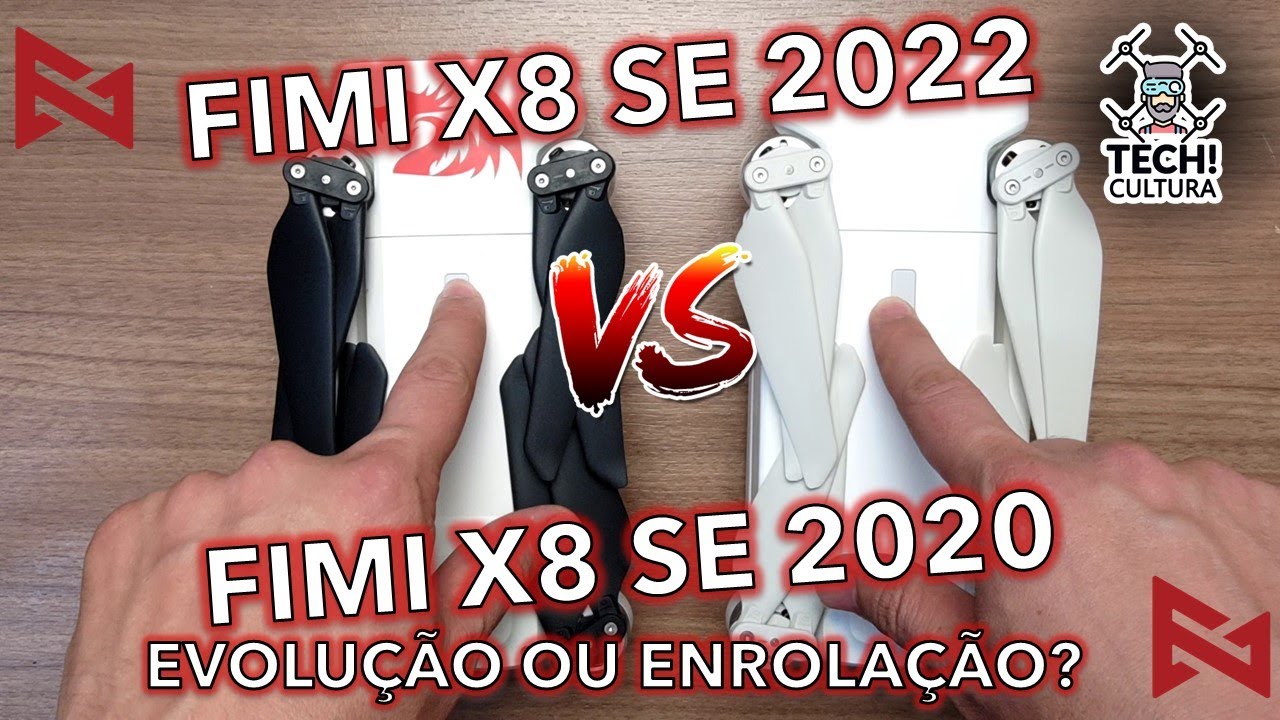 Fimi X8 SE 2022 vs Fimi X8 SE 2020 - Comparativo Completo - Evolução ou Enrolação?