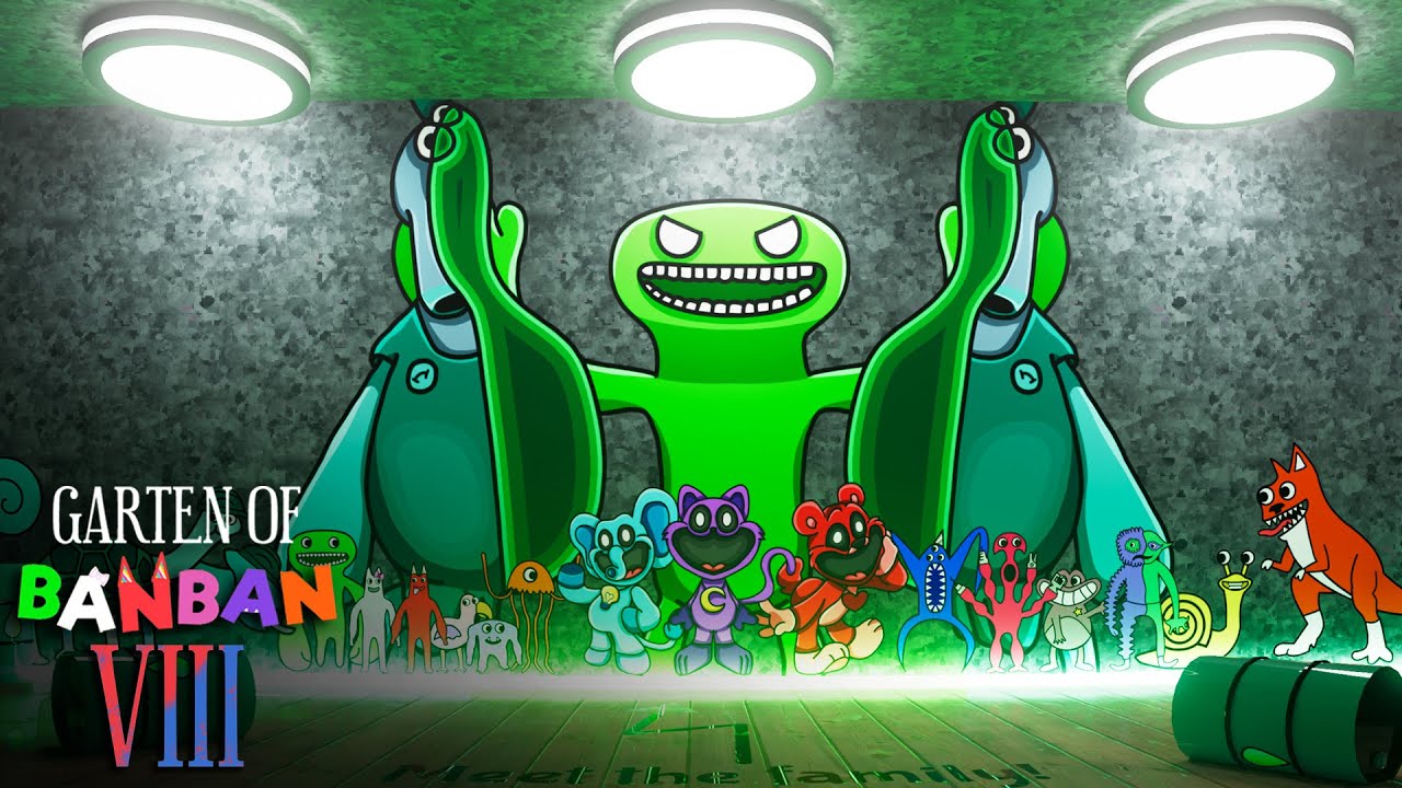 Garten of Banban 8 + POPPY PLAYTIME 5 (Gameplay #157)