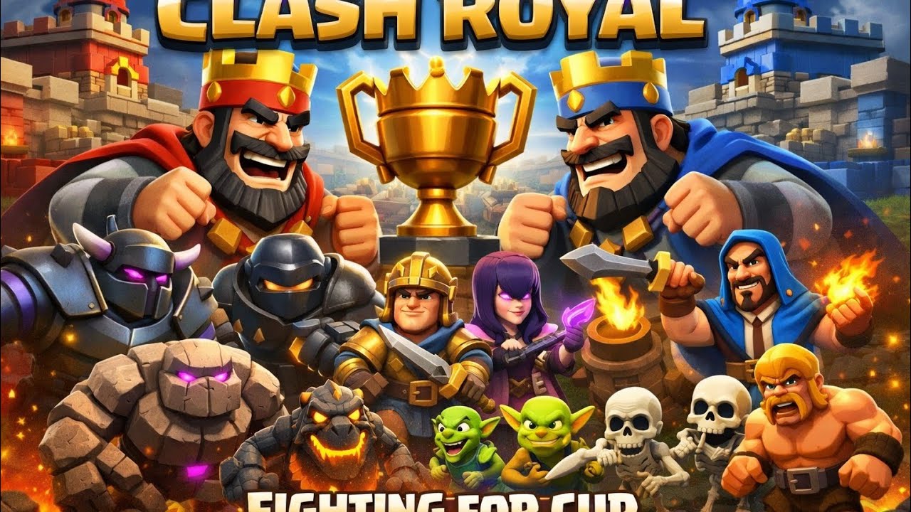 Clash royal game play 
