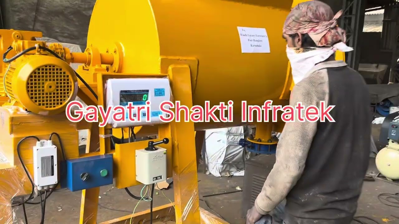 CLC Mixture of 500 liter mixing capacity per batch.