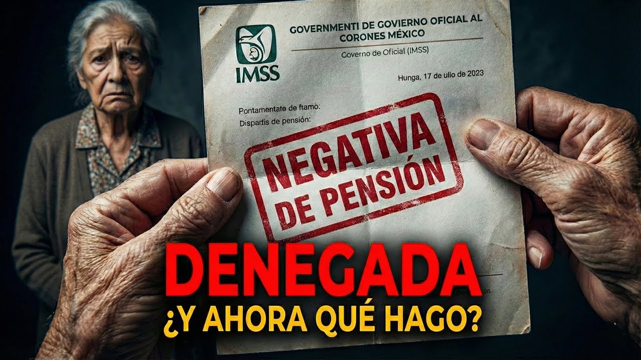 ¡ALERTA! NEGATIVA DE PENSIÓN IMSS: El Error Que Puede Borrar Tu Jubilación (Guía Legal)