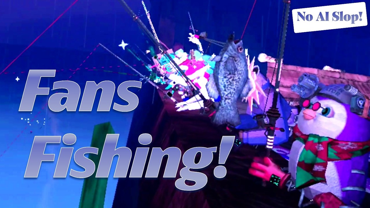 🎣🎭FISHING, DUPING, and VENTING with FANS! UNEDITED!🎬 Animal Company VR