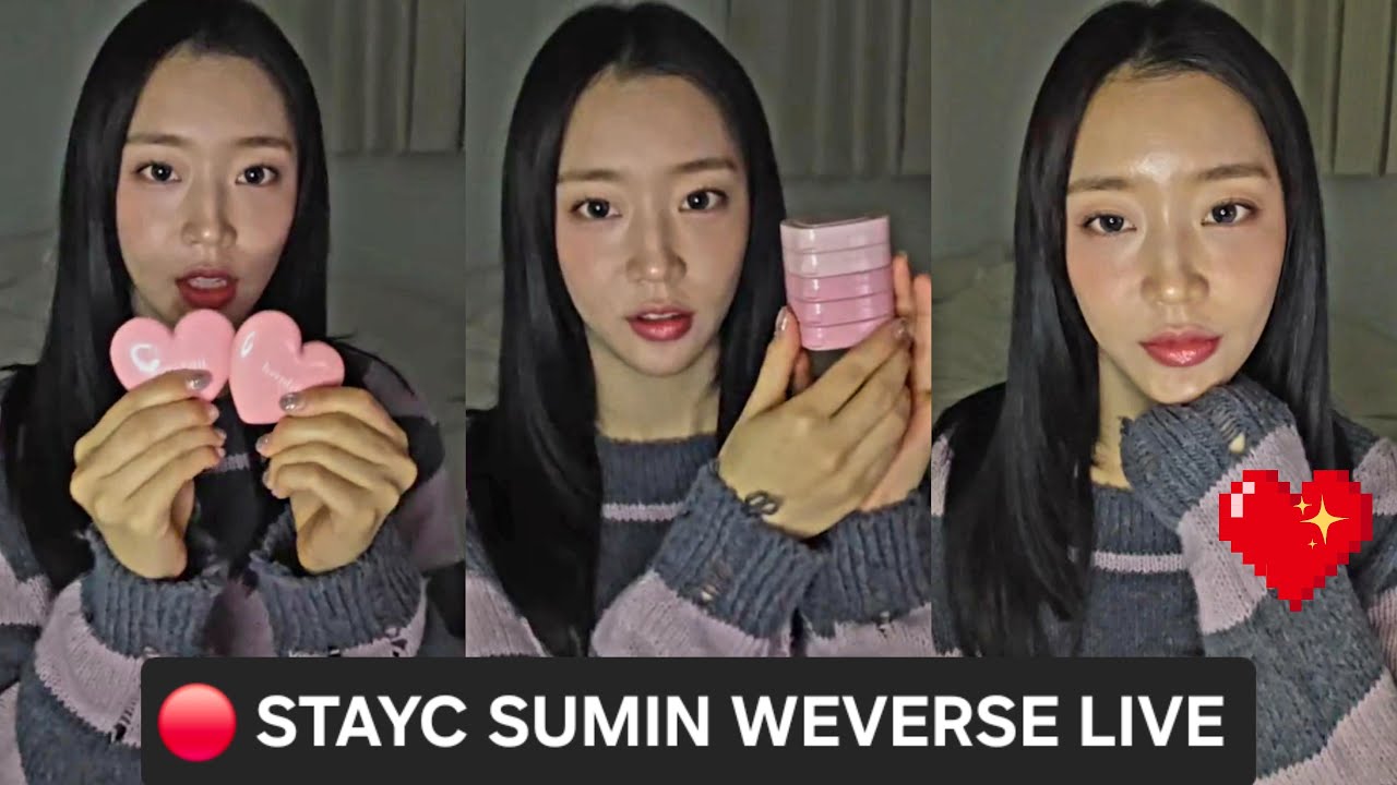 🔴[MULTI SUB] STAYC Sumin 수민 Weverse LIVE #sumin #stayc #스테이씨 #수민 #swith #스윗