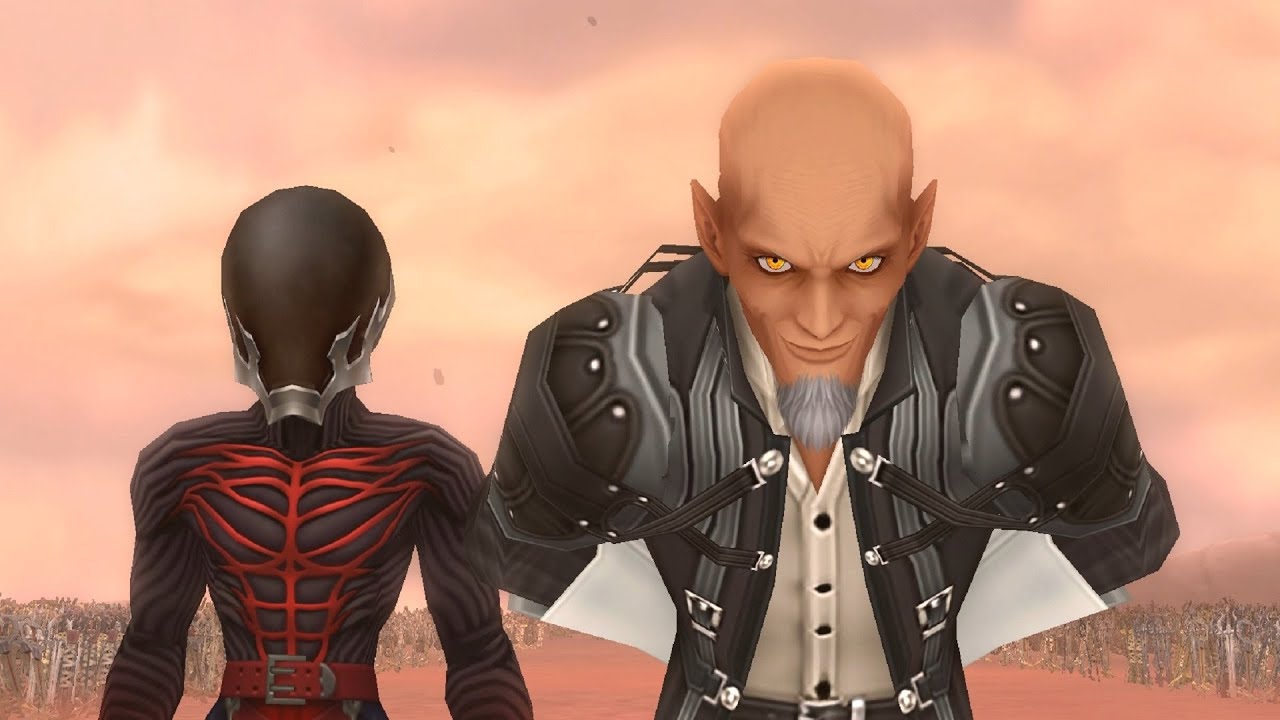 Kingdom Hearts Birth By Sleep: Xehanort and Vanitas Boss Fight (PS3 1080p)