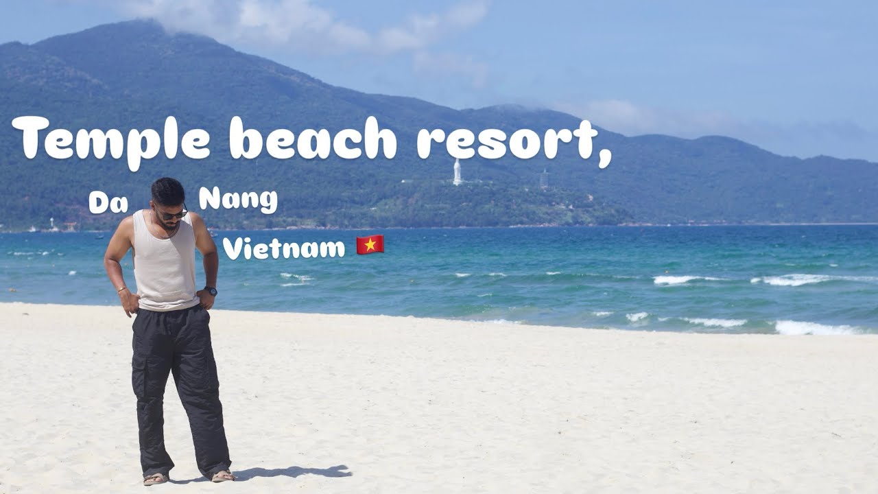 VIETNAM DAY 2 | Beachfront Stay in Da Nang, Vietnam 🇻🇳 | Temple Beach Resort | Marathi Vlog