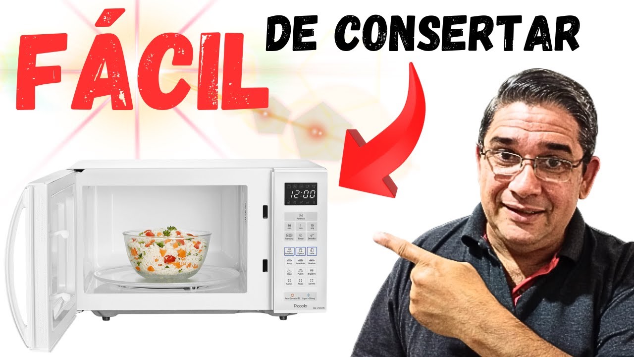 🔴Microondas NÃO LIGA NADA Display Painel Electrolux