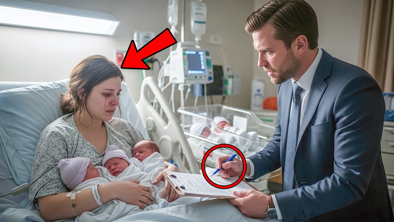 CEO Divorced His Wife Minutes After She Gave Birth to Triplets—Unaware She Inherited Billions Empire