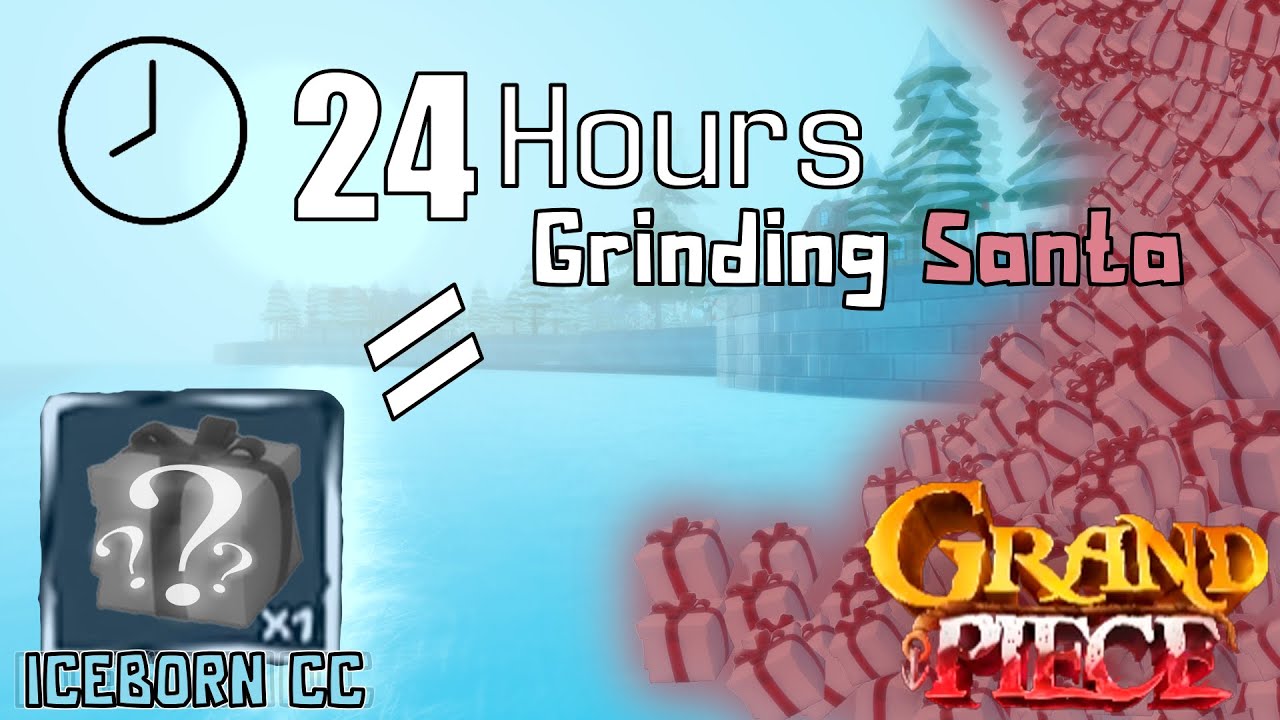 [GPO] Will I Get Iceborn Candy Cane After 24 Hours of Santa Grind?