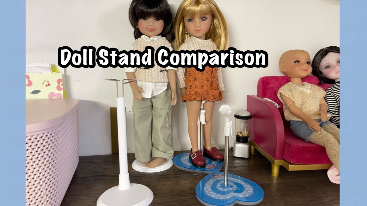 Doll stand comparison for Ruby red fashion friend dolls