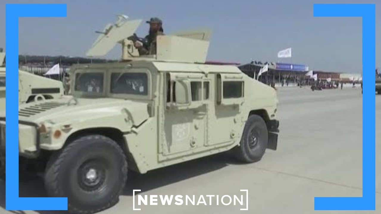 Taliban parades with US weapons left behind during withdrawal | Morning in America