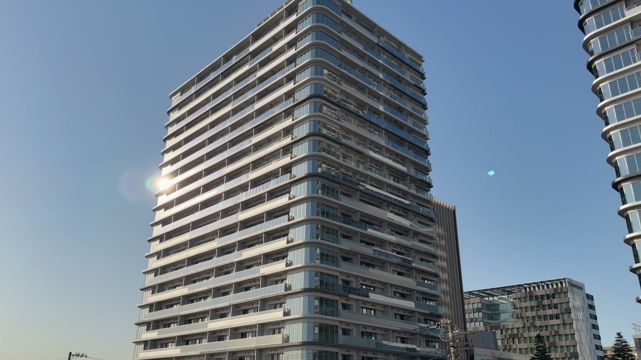 「パークシティ中野 ザ タワー エアーズ／ザ タワー ブリーズ」・「中野 M-SQUARE」の様子 2026年3月1日撮影