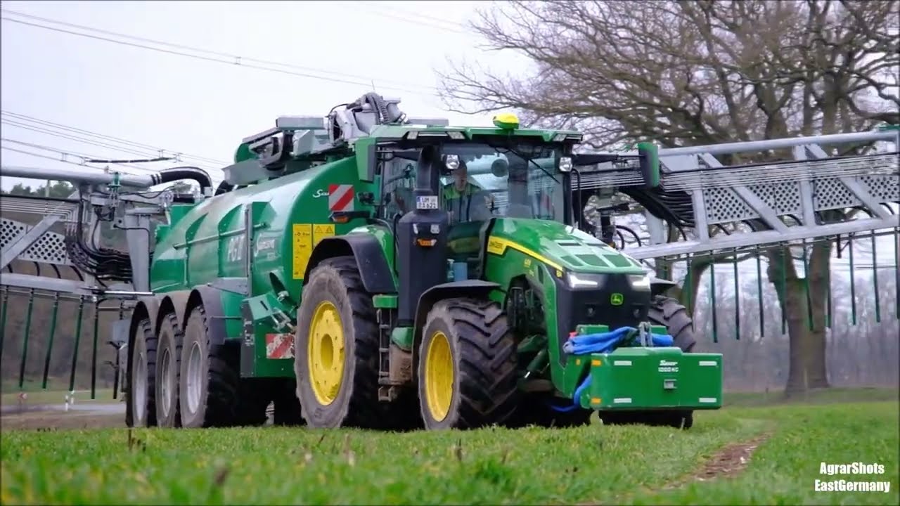 Gülle Silvester + Motor Sound John Deere 8R