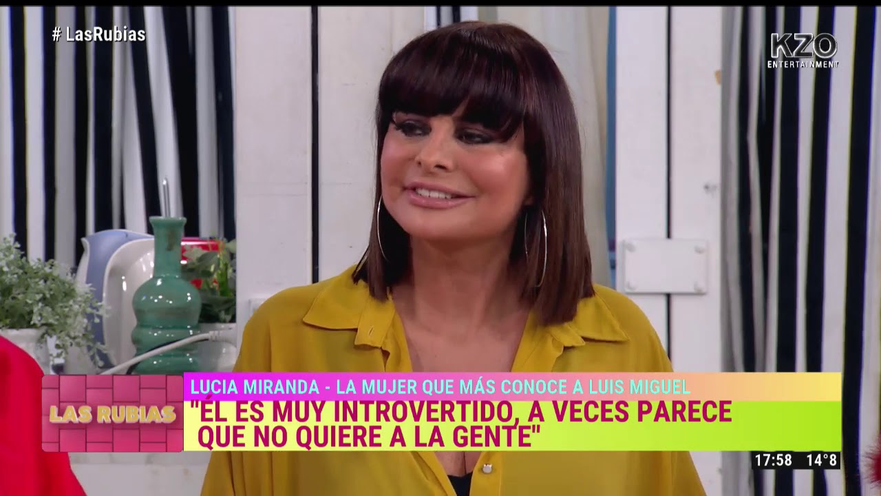 LA MUJER QUE MÁS CONOCE A LUIS MIGUEL | Lucía Miranda con Las rubias