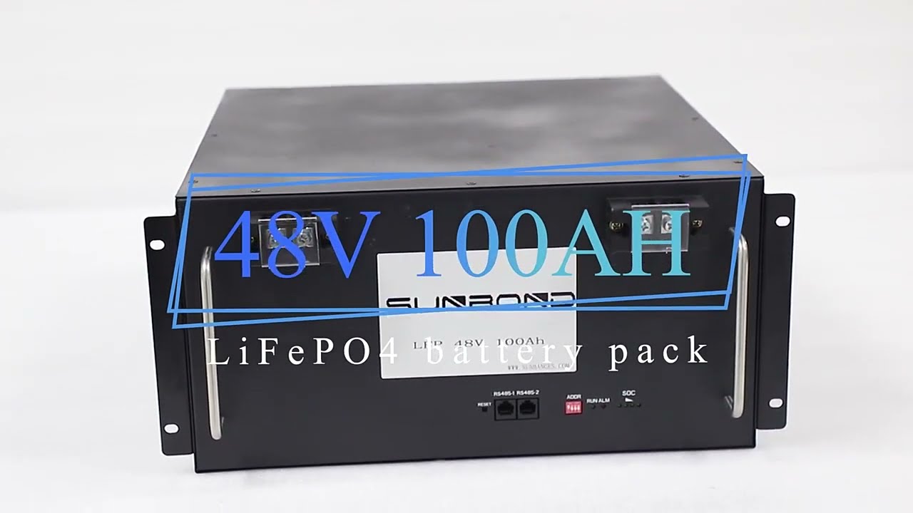48V 100Ah lifepo4 battery with BMS for Solar Energy System