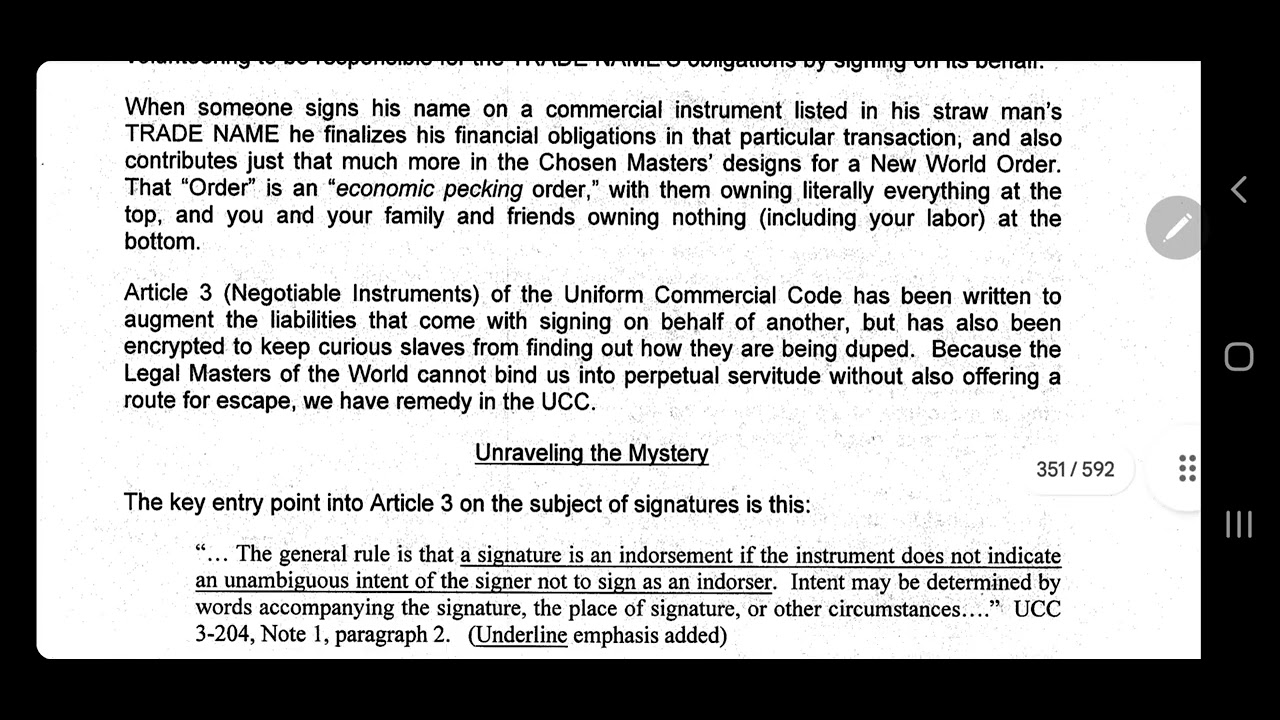 How To Sign Your Name Without Liability? Article Audio Reading 📚