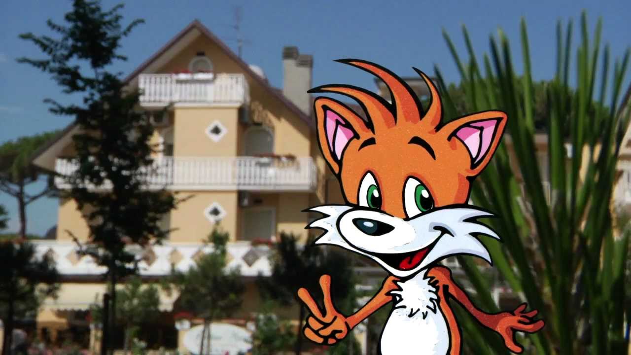 Family Hotel Pinetina Mare sigla e Gino....la nostra mascotte