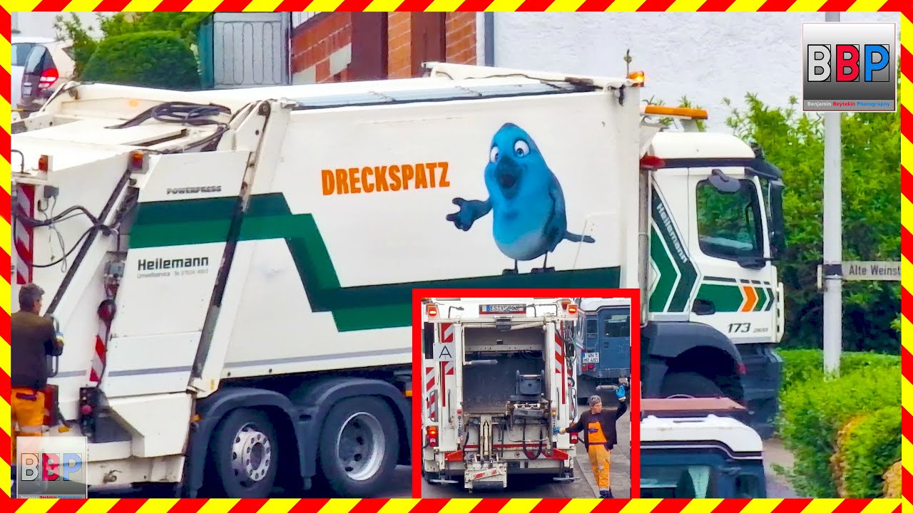 Mercedes-Benz / Faun Powerpress - Restmüll, 2025 #müllwagen #binlorry #garbagetruck