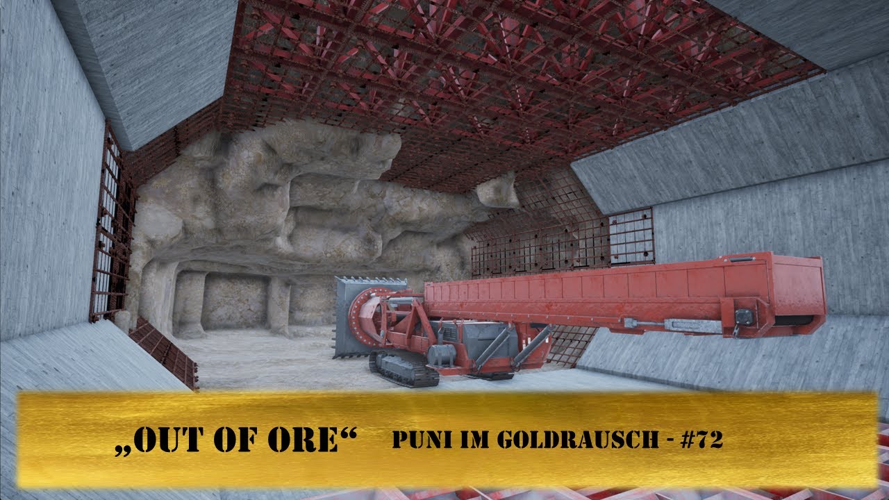 Out of Ore Puni im Goldrausch Teil 72 | Tunnel und Förderband optimiert (weniger Stromverbrauch)