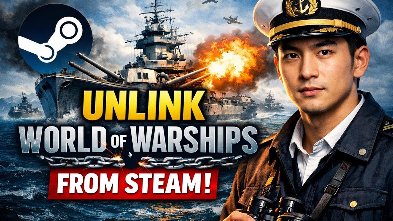 How to UNLINK World of Warships from Steam (Step by Step)