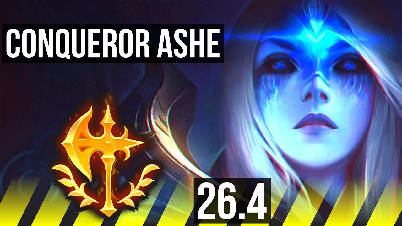 ASHE & Seraphine vs JHIN & Bard (ADC) | Conqueror, 46K damage | KR Master | 26.4