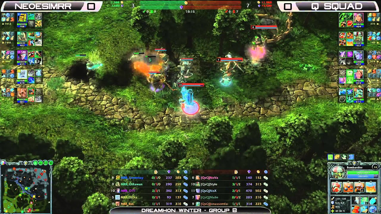 DreamHack Winter 2012 Group B - QsQ vs MRR game 1