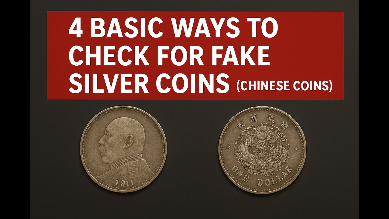 4 Basic Ways to Check for Fake Silver Coins (Chinese Coins)